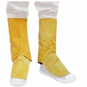 polaina descarne amarrilla reforzada