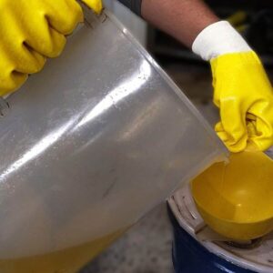 guante n1004 baño nitrilo liviano amarillo