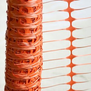 malla naranja reticulada plastiva liviana 1x45m